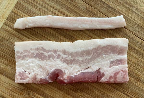 bacon strips for easy bacon appetizers